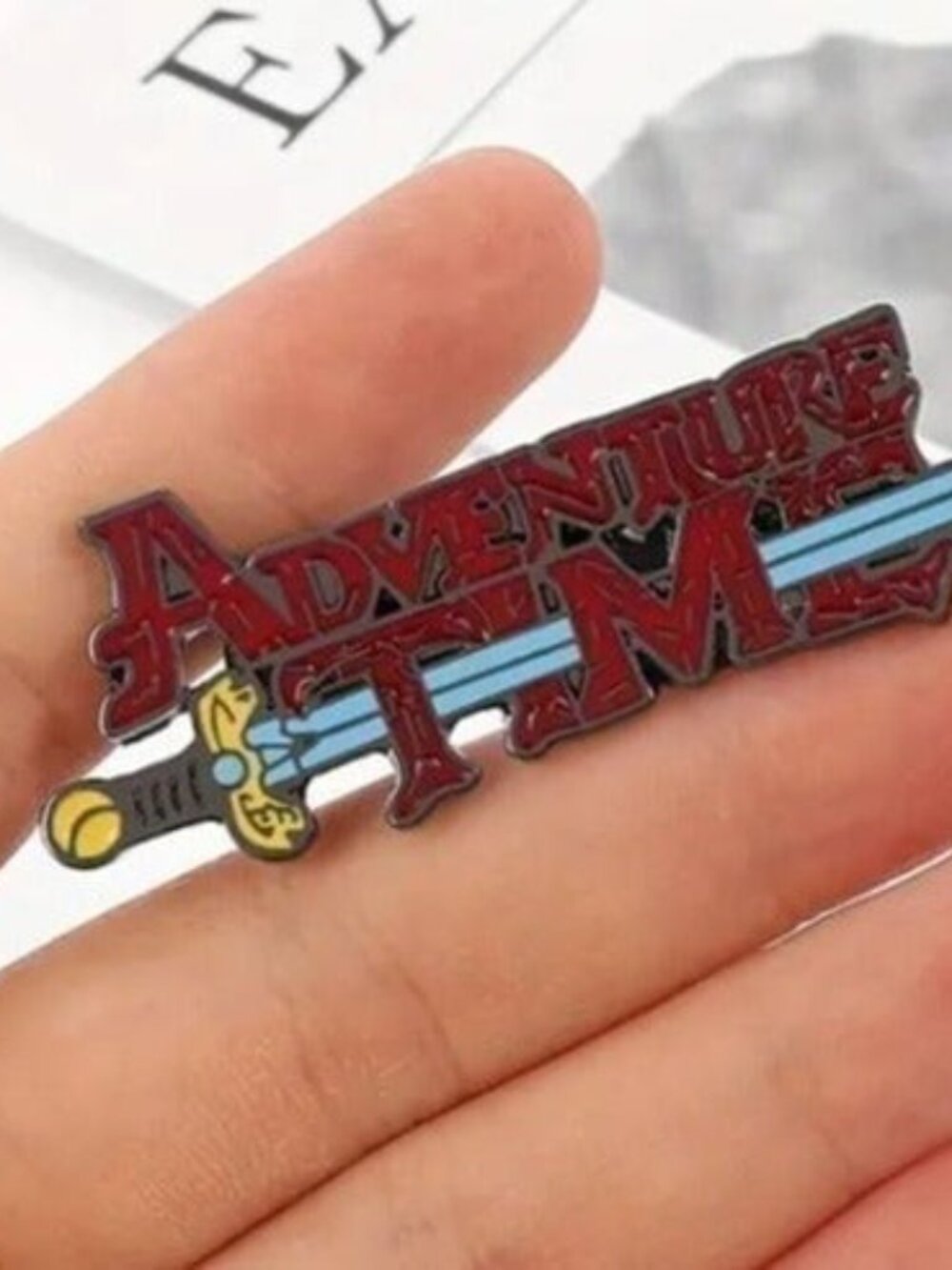 Adventure Time Awaits: Iconic Cartoon Network Enamel Pin